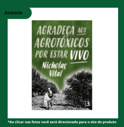 uma capa de livro de agronomia falando sobre agrotóxico