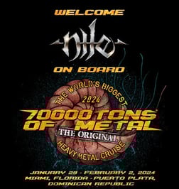 Nile 70000 Tons of Metal Cruise 2024