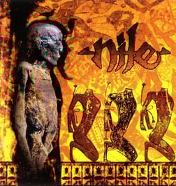 nile band amongst the catacombs of nephren-ka album cover