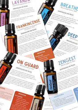 folhetos cards oleos essenciais doterra