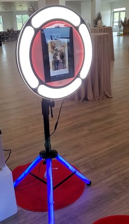 Open Air Photo Booth - offers modern setup perfect for any event. Instant fun