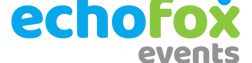 a logo for echofox events