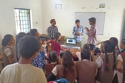 Our Volunteers taking Climate Awareness Seminar