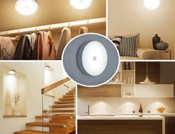 Automatic motion sensor light