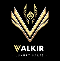Logotipo oficial de Valkir S.A.S., empresa colombiana especializada en la venta de repuestos nuevos