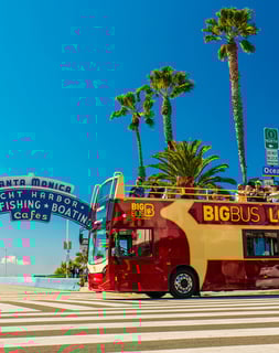 Big Bus Tour Los Angeles Hollywood Santa Monica