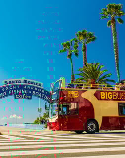 Big Bus Tour Los Angeles Hollywood Santa Monica
