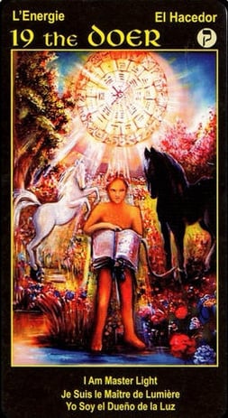 19 DOER Tarot Card I Am One Tarot Deck