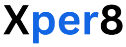 Xper8 logo