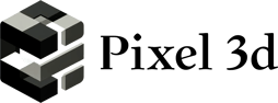 Pixel 3D Déco logo