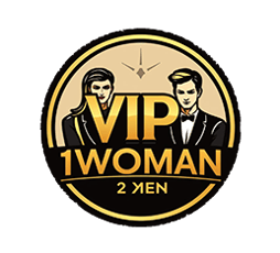 VIP Women and 2 Men logo