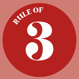 Rule of 3. logo