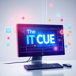 THE IT CUE logo