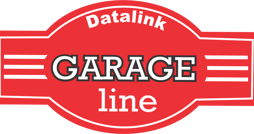 Logotipo da Datalink, representando a linha Garage de cabos para instrumentos musicais, em sua versão anterior ao rebranding