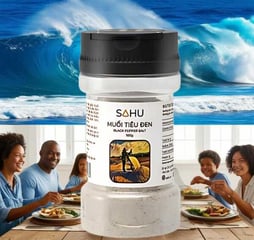 Muối tiêu đen 100g Sahu