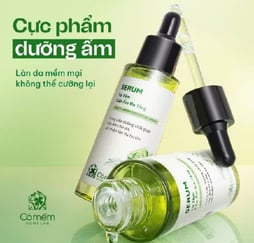 Serum dưỡng ẩm tơ tằm cỏ mềm