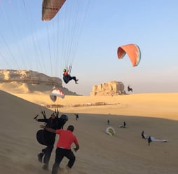 paragliding egypt باراجلايدنج مصر