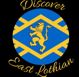 A logo showing the East Lothian flag