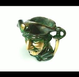 pen holder brass antique - unique gift