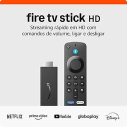 Fire TV Stick HD | Com controle remoto por voz com Alexa (inclui comandos de TV), controles de casa 