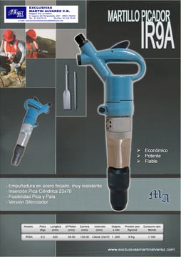 Martillo picador neumático IR9A