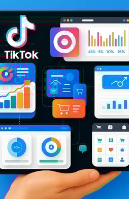 Dashboard TikTok e-commerce – suivi SEO, analytics et conversions