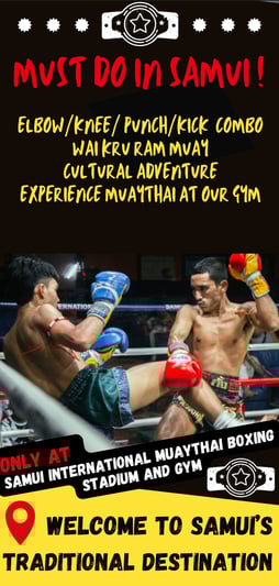 No visit to samui,Must do, koh samui muaythai boxing fight and training gym camp tickets