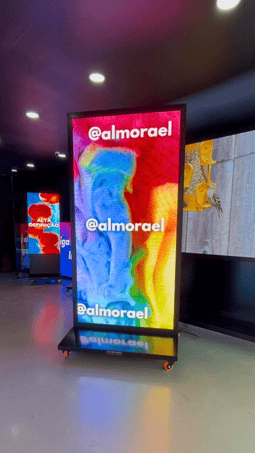 totem de led publicidade