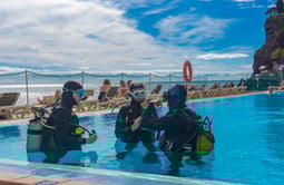 Dive Training in the Pool