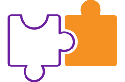Puzzle piece icon symbolizing tailored strategies and unique digital solutions for brands
