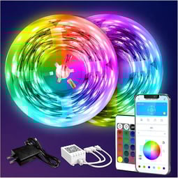 a smart led strip light with remote control
