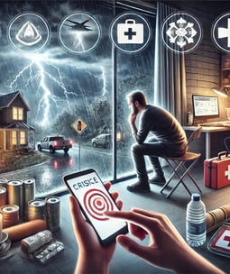 image Gérer une situation de crise : coupure d’électricité, catastrophe naturelle, attentat