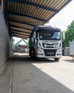 containerdienst schrottplatz münster