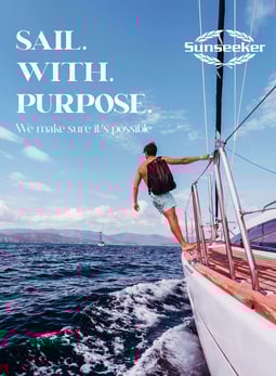 Graphic Design for Yacht - Quantum Reach Graphic Designs - Sunseeker
