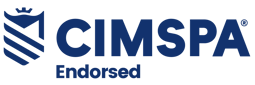 Membership badge for the Chartered Institute for the Management of Sports and Physical Activity (CIMPSA)