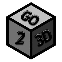 GO23D Soluções em Produtos Tridimensionais logo