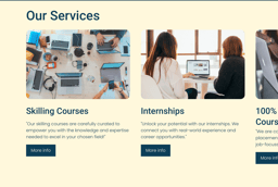 web development of rajeev rajesh