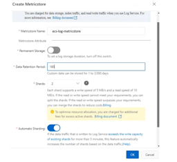 Alibaba Log Service deployment for ECS