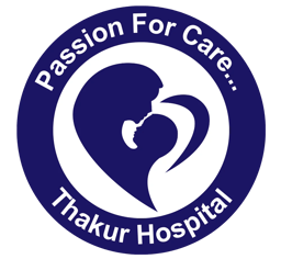 An image showing logo of Thakur Hospital in Karnal