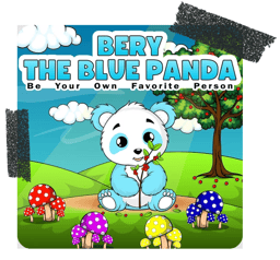Bery the Blue Panda, children's book, Kistemo, Mia Balventy, Keerthana Suresh