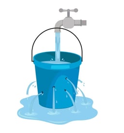 fuite d'eau