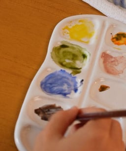 Godê de aquarela