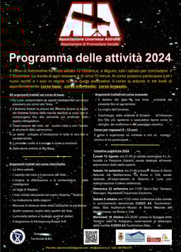 Manifesto delle attività di ALA