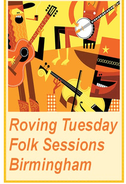 Birmingham folk music sessions roving Tuesday logo