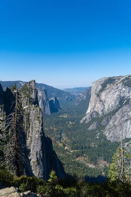 Paysage de Yosemite