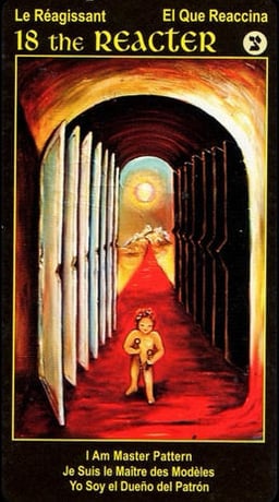 18 REACTER Tarot Card I Am One Tarot Deck