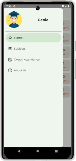 track-my-attendance-app-menu-screen