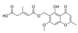 Molécule lichénique – Acide léprarique