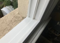 New sash window sill replacement repair rotten