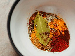 a bowl of mixed spices